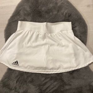 ADIDAS white tennis skort
